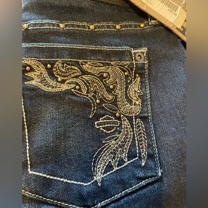 Women’s Harley Davidson Blue Jeans.